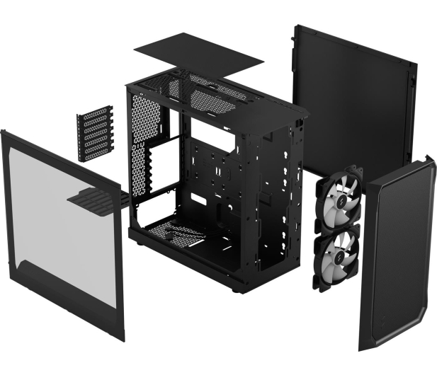 FRACTAL DESIGN Focus 2 RGB Czarna TG Clear Tint FD-C-FOC2A-03 - 1065385 - zdjęcie 11